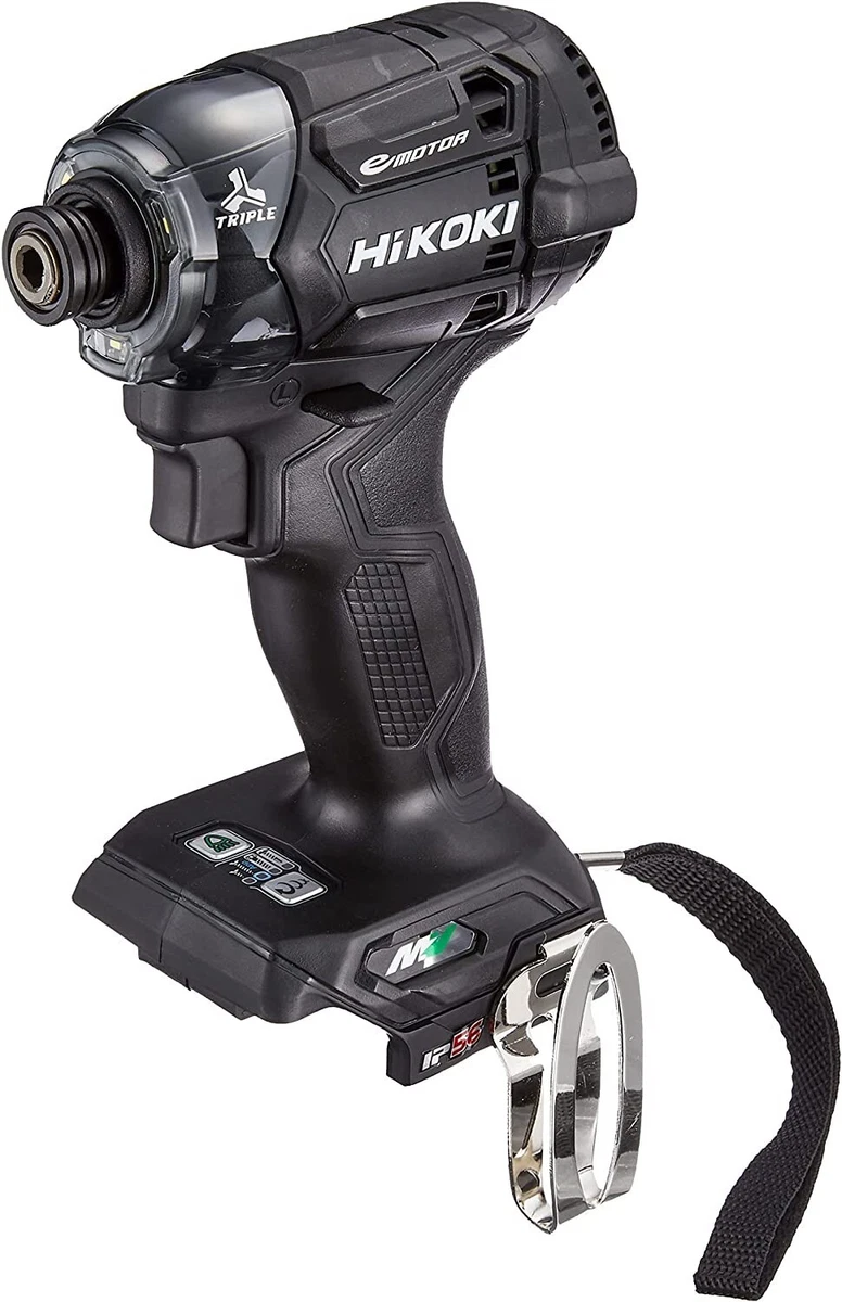 HIKOKI 36V Impact Driver 2nd Generation Strong Black Tool Only