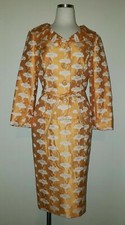 Vintage Moschino Cheap And Chic Floral Blazer Jacket Skirt Suit Set IT 42 US 8
