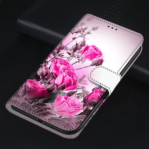 Printed PU Leather Phone Wallet Stand Magnetic Case For ZTE Blade A51 Lite A71 - Picture 11 of 26