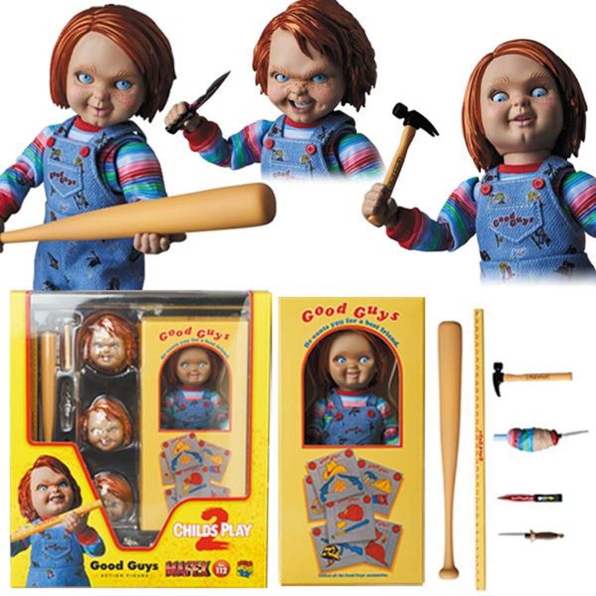 MEDICOM TOY MAFEX No.112 Child's Play 2 Good Guys H130mm MEDICOM TOY MAFEX No.112 Child's Play 2 Good Guys H130mm