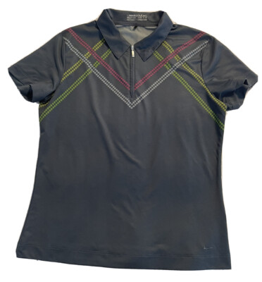nike women's dry half zip golf shirt