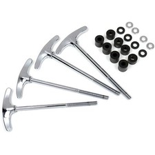 Ludwig P3034AP Classic Bass Drum T-Rods, Pack of 4