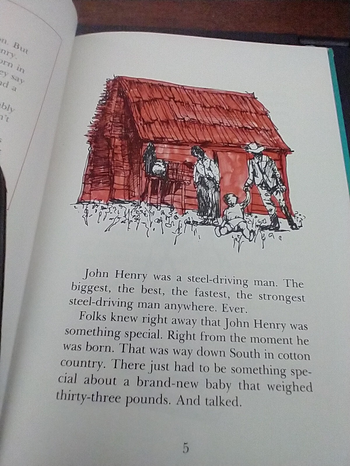 "JOHN HENRY" by C.J. NADEN Hardcover Illustrated Children's book (1980, Troll)