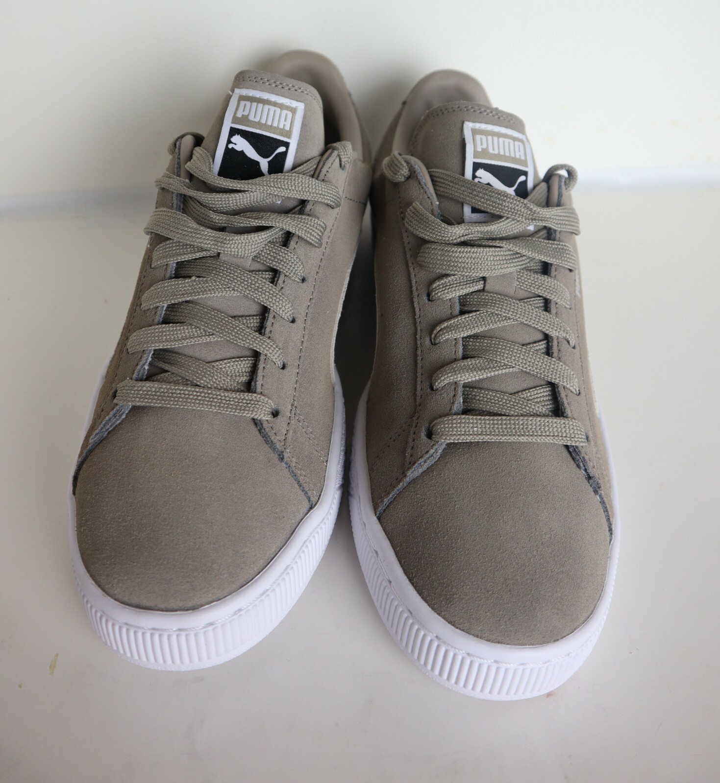 puma suede khaki