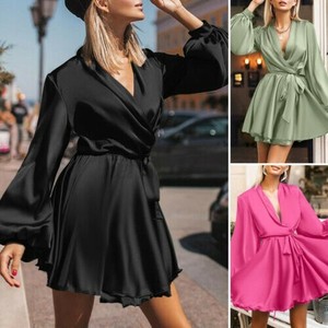 robe patineuse satin