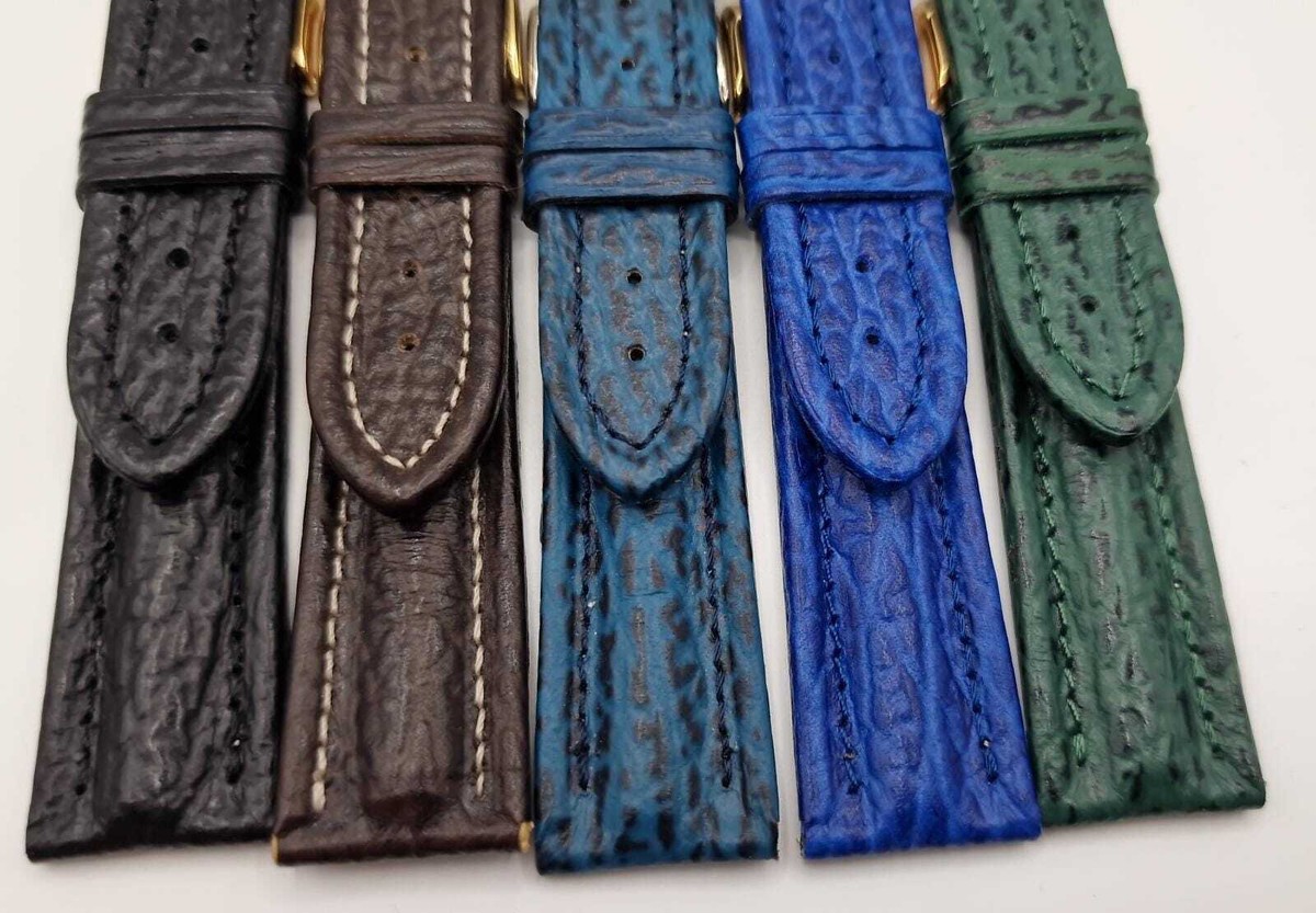 Rios1931 20 /18 Cinturino Per Orologio In Vera Pelle Fatto A Ano Coccodrillo Goffrato - Foto 6