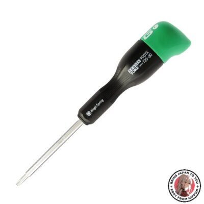 NEW VESSEL 990TX Precision Torx Screwdriver G-Grip T20 x 80