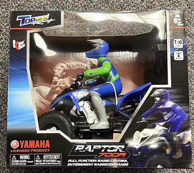 Raptor 700R Remote Control ATV Toy Top Maz Racing *Yamaha licensed product*  New