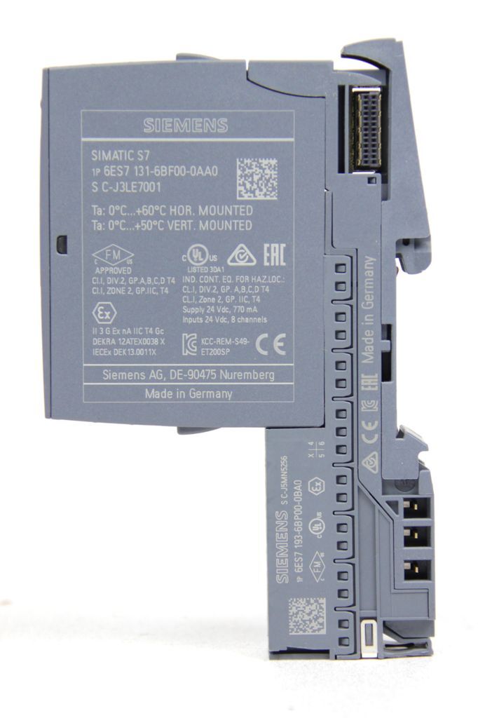 6ES7131-6BF00-0CA0 ET 200SP, DI 8x24VDC HF, PU 1 - ID: 109803175