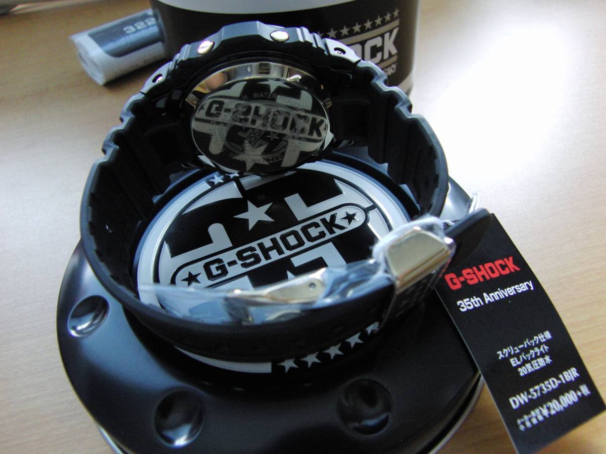 新品未使用 G-SHOCK 35th DW-5735D-1BJR G-Shock 35th Anniversary Limited Edition DW5735D-1B/DW-5735D