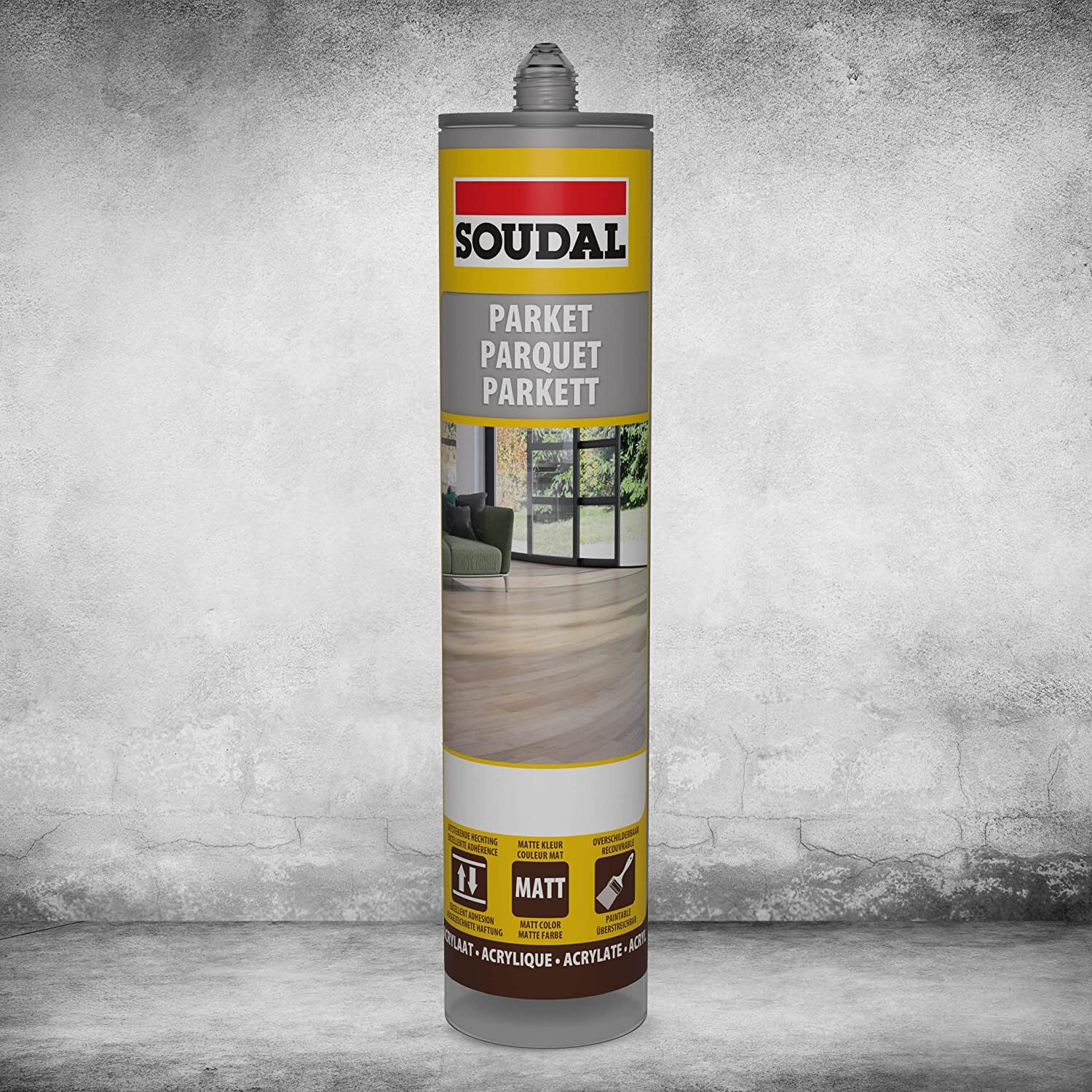 Dark Grey Wood Filler Parquet Sealant Soudal 300ml Tube Wood Laminate Floors eBay