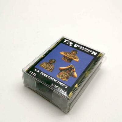 1/35 U.S Tank Crew 1980'S (3 Figures/Set) VERLINDEN #133 Resin Model Kits