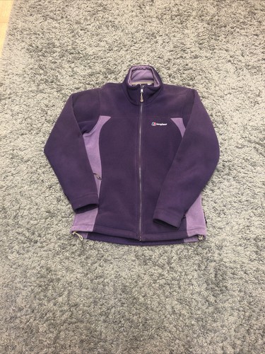 Womens Berghaus Full Zip Fleece Purple 