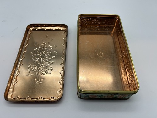 Boîte en Étain F. Lli Pagani Lecco Vintage Made IN Italy Vide Tin - Photo 9 sur 9