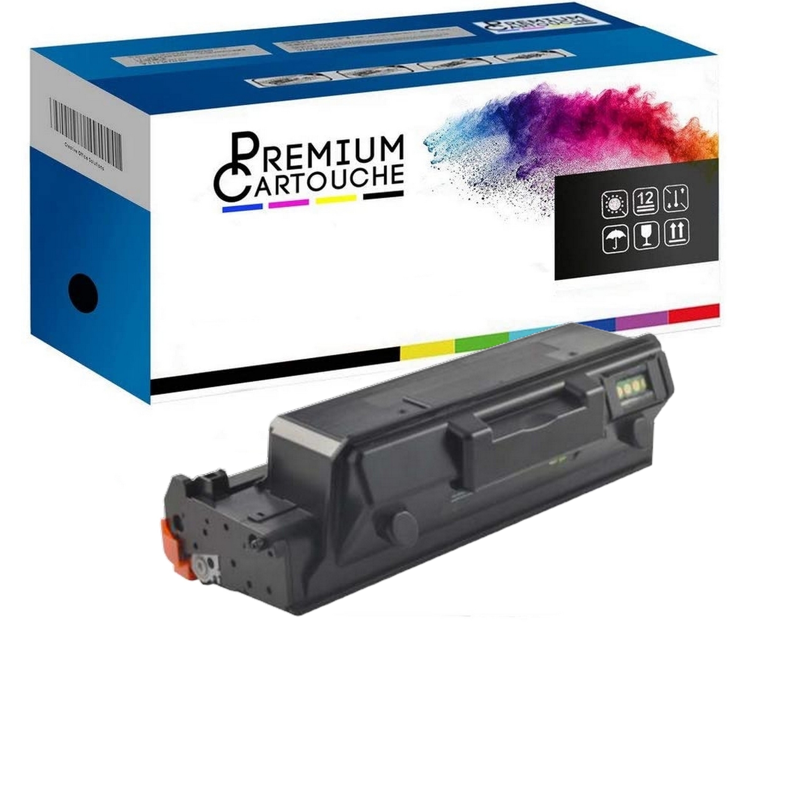 Toner 3335VDNI noir pour impression de rapports de bureau denses et précis