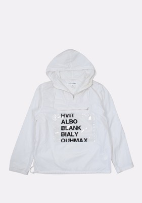 comme des garcons white jacket