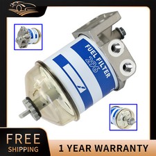 Universal Diesel Fuel Filter assembly Single with Water separator bowl