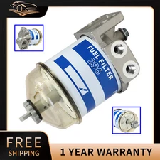Universal Diesel Fuel Filter assembly Single with Water separator bowl