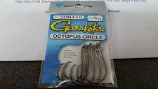 1 Pack Gamakatsu Octopus Circle Hooks 5/0 #208415 6 Pack FREE SHIPPPING