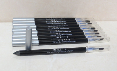 MALLY EVERCOLOR STARLIGHT WATERPROOF LINER - MIDNIGHT - 0.04 OZ LOT OF 10