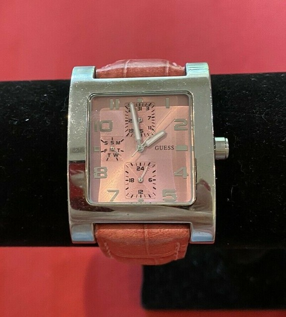 guess watch square