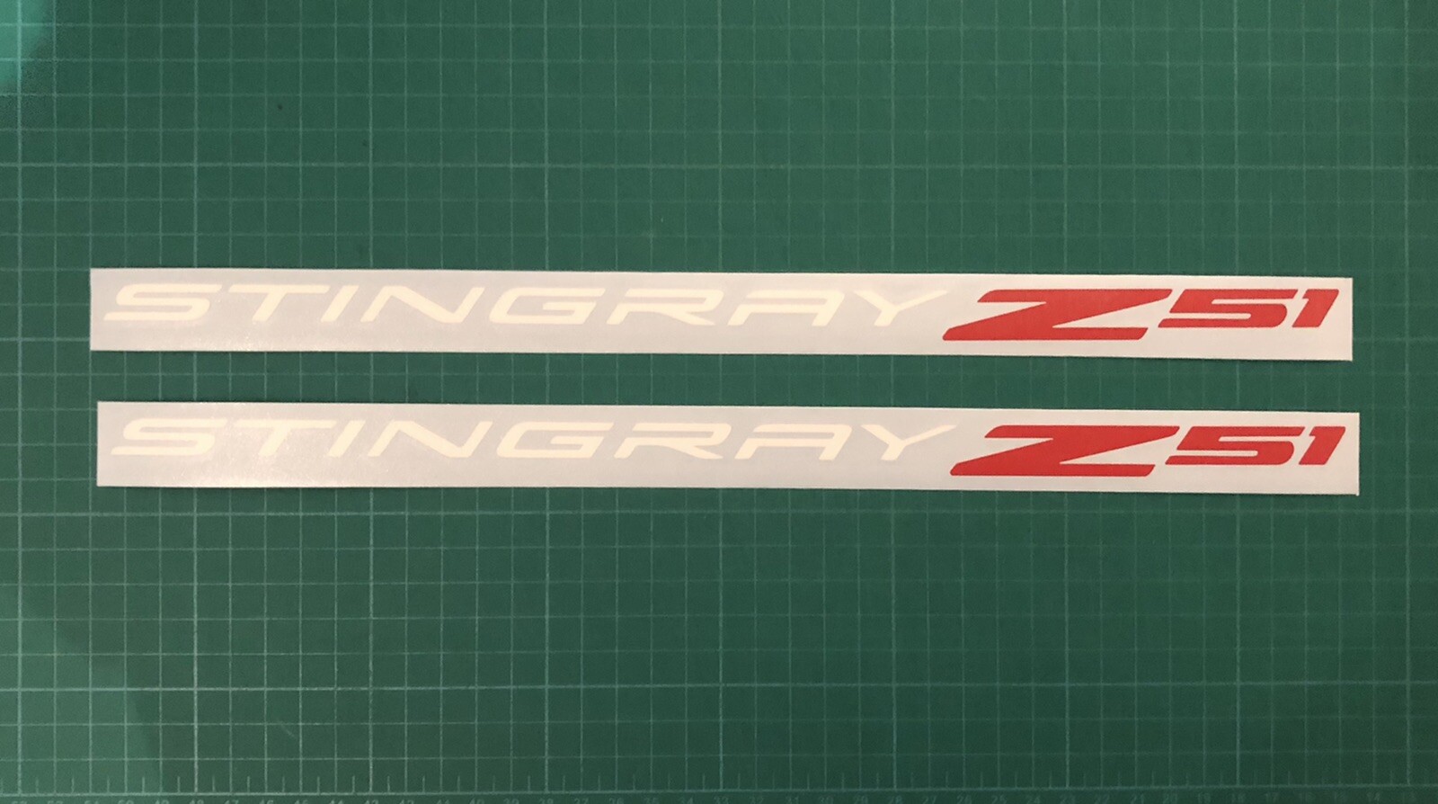 Imsa Tech Sticker PAIR 2020+ Corvette Stingray Z51 Racing IMSA Decal Sticker C8 HTC Z06 ...