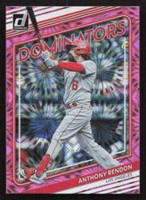 2022 Donruss Anthony Rendon Dominators Pink Fireworks #D-8 Card