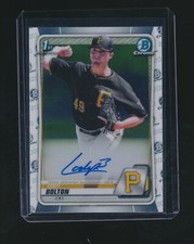 CODY BOLTON 2020 BOWMAN CHROME 1ST RC AUTO  #CPA-CB