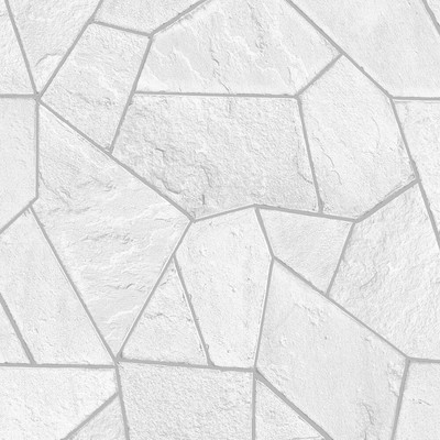 Grau, Silber & Weiß, Beton/Stein geometrisches Muster