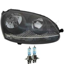 Scheinwerfer links H7/H7 für VW Golf V 1K1 1K5 Jetta III 1K2 inkl. Osram Lampen