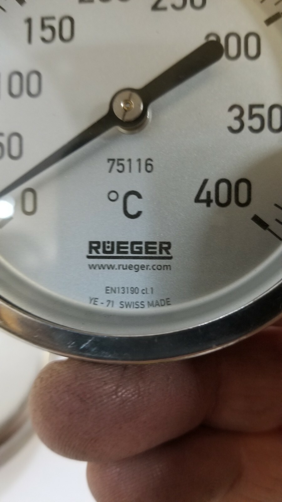 2x New Rueger Bimetal Thermometer EN13190 cl 1 | eBay