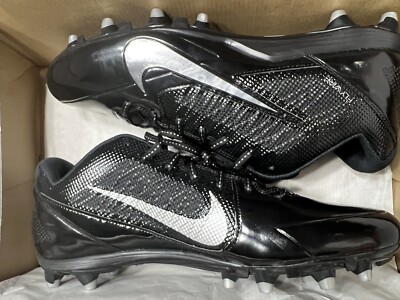 Nike Alpha Pro TD Football Cleats #579636-002 New In Box Sz 13.5