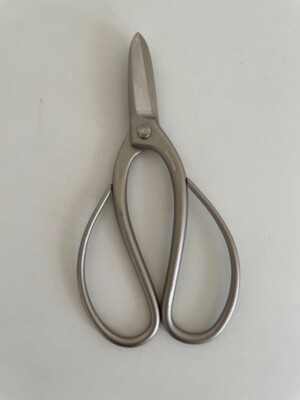 MASAKUNI Bonsai Tool [No.8001] – White-Dyed Trimming Shears (180mm