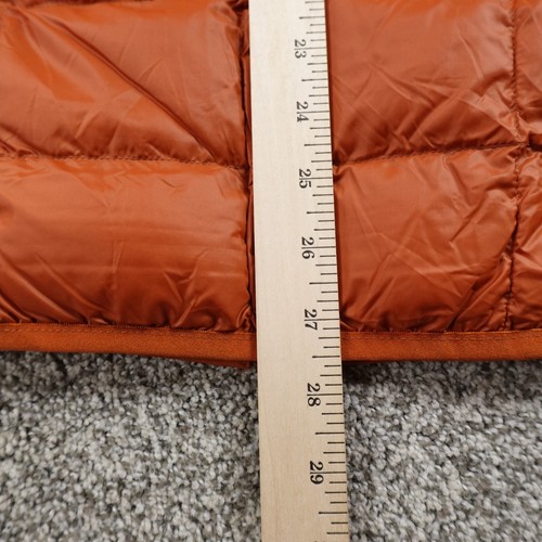 Rei Vest Mens M Orange Co Op 650 Down 2.0 Quilted Packable Puffer Jacket Coat - Picture 9 of 12