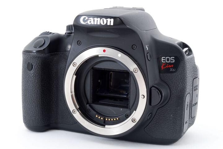 Canon EOS Kiss X6i DSLR Camera with Double Lens Set High