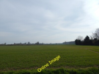 Foto 6x4 Ackerland in rundem Ahorn Little Thatch/Hathaway Cottage sind auf t c2014