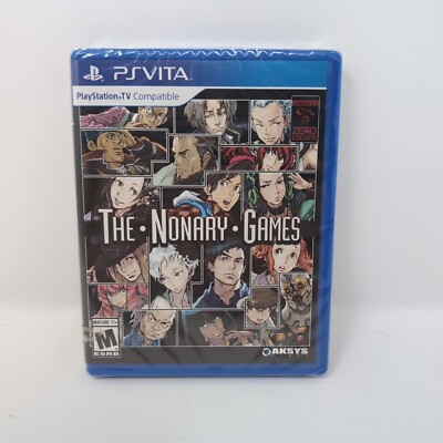 Zero Escape: The Nonary Games (Sony PlayStation PS Vita, 2017) New Sealed Game