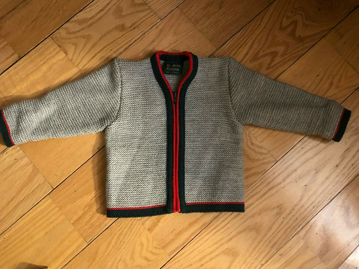 St. Peter Trachten Cardigan Approx 2T | eBay