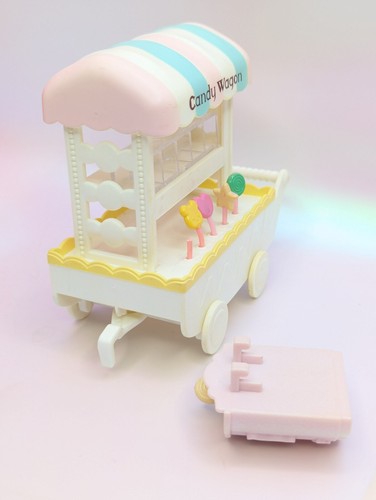 Sylvanian Families Calico Critter Candy Wagon accesorio incompleto - Imagen 4 de 9