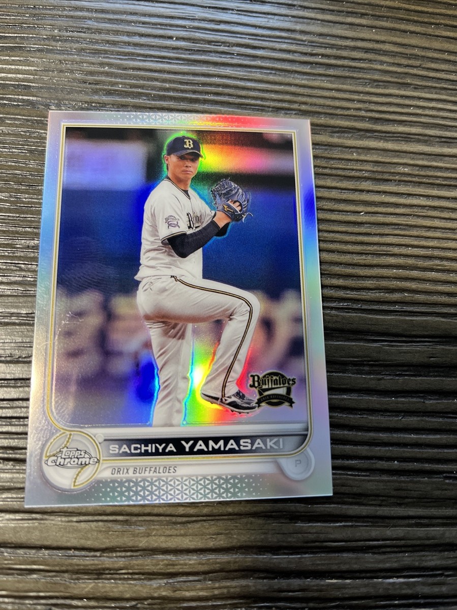 2022 Topps Chrome NPB Refractor #16 Sachiya Yamasaki Orix