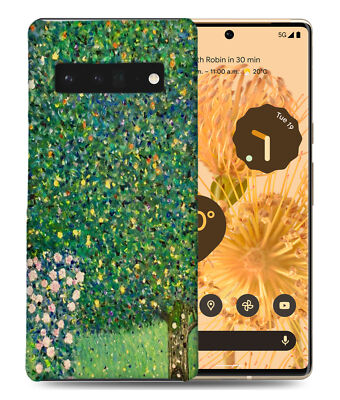 CASE COVER FOR GOOGLE PIXEL|GUSTAV KLIMT - ROSE BUSHES UNDER TREES ART