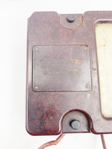 Vintage Heavy 'Megger' Brand Bakelite 500 Volts Insulation Tester Voltmeter - Picture 2 of 7