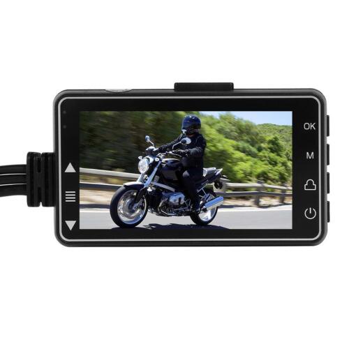 HD 1080p 3" Motorcycle DVR Dash Cam Front + Rear View Camera Driving Recorder AU - Picture 9 of 12