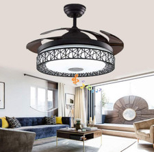 42Bluetooth Music Ceiling Fan Ceiling Light 7...