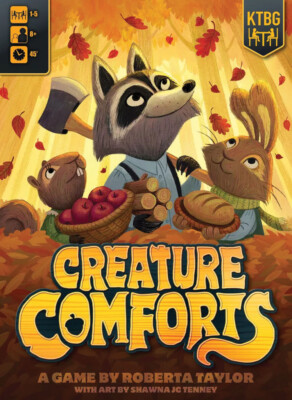 KTG7002E Kids Table Boardgames Creature Comforts