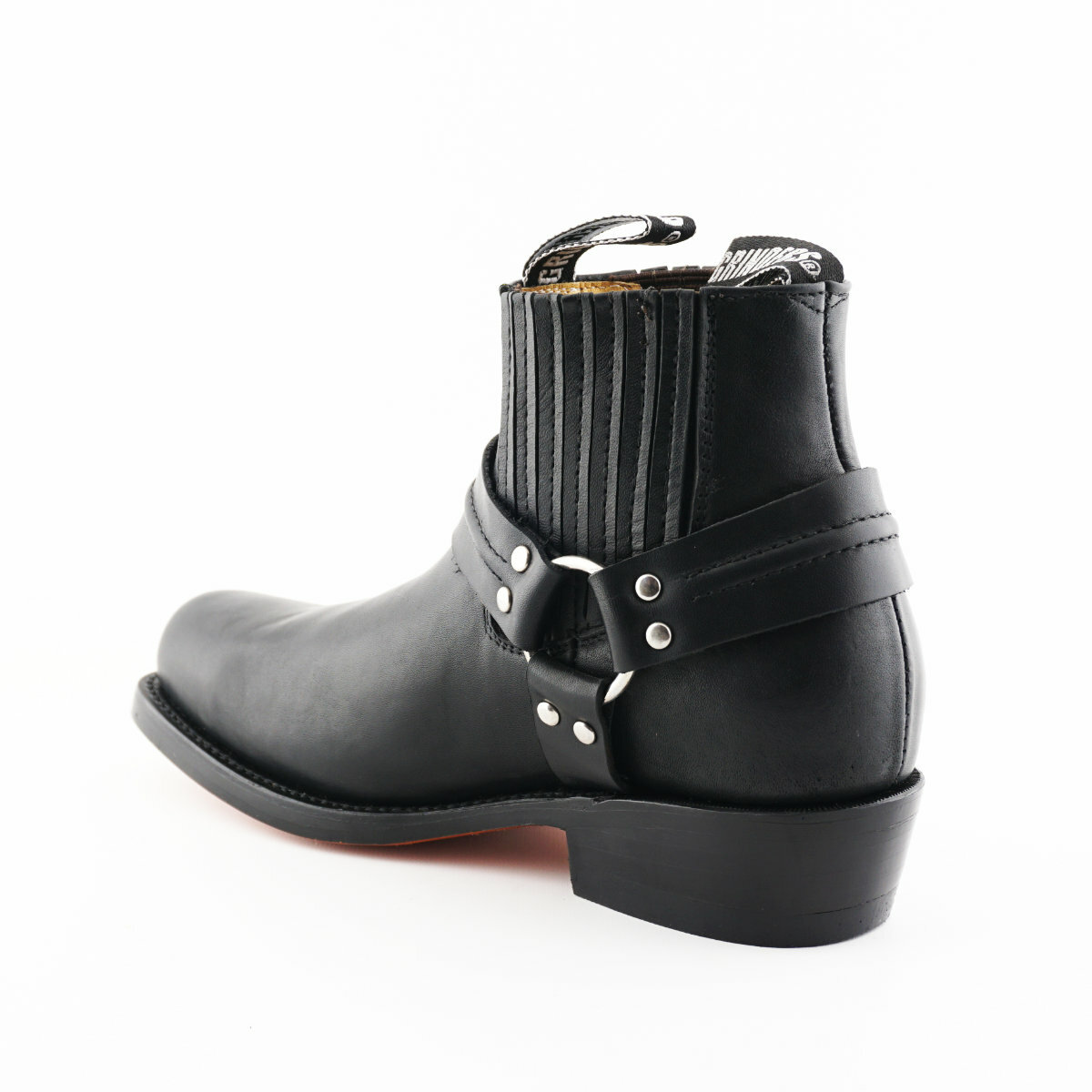 Grinders VIXEN Lo Black Women's Leather Boot Cowboy Western Biker Ankle