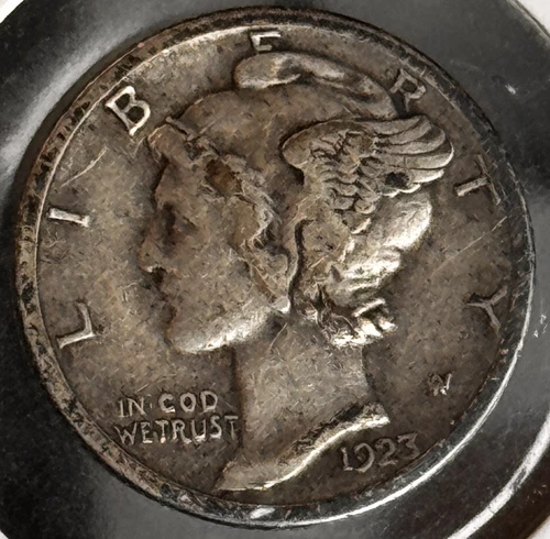 1923-S Mercury Dime XF