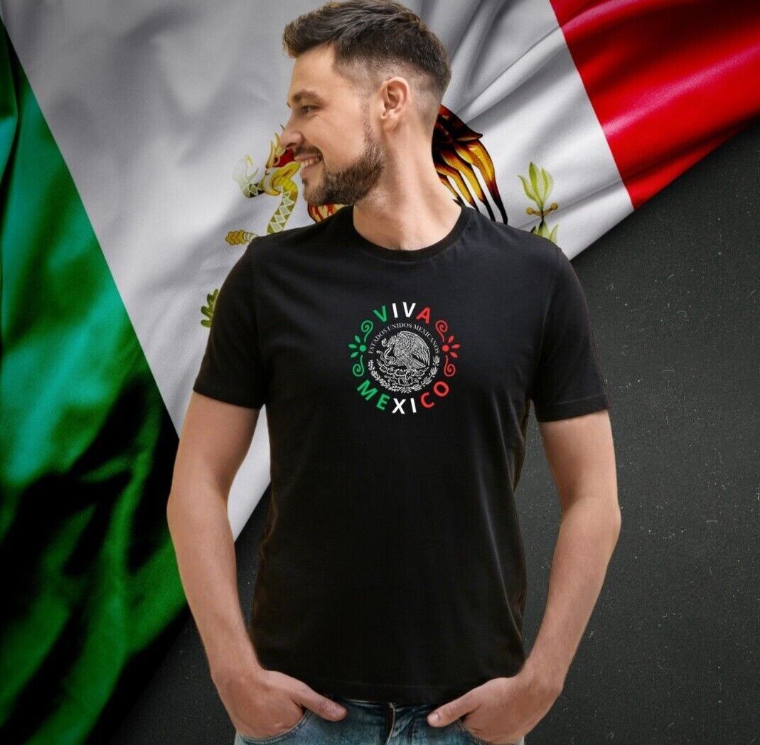 t shirt - playera - camiseta -mexico -men viva mexico-m- hombre-boy t shirt