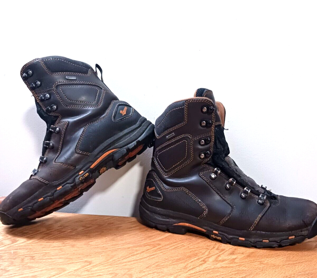 Danner Vicious 8" Brown Gore-tex Vibram Outdoors Combat Work Boots - Men's Sz 11