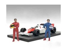 Racing Legends 80s Figures A and B Set of 2 f...